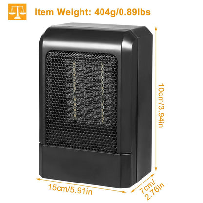 Skorter | 500W Ceramic Portable Electric Heater