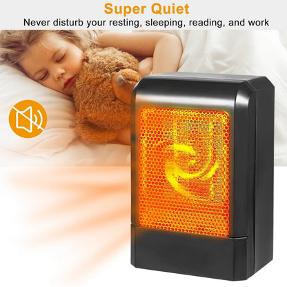 Skorter | 500W Ceramic Portable Electric Heater