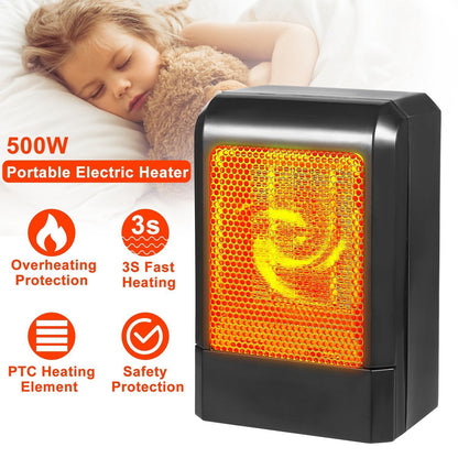 Skorter | 500W Ceramic Portable Electric Heater