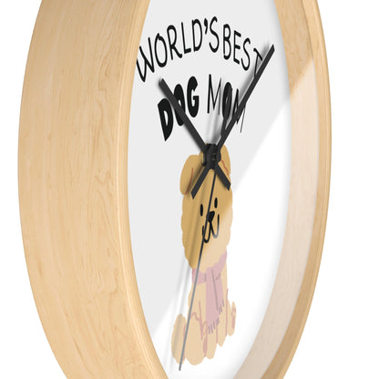 Skorter | Best Dog Mom Wall clock