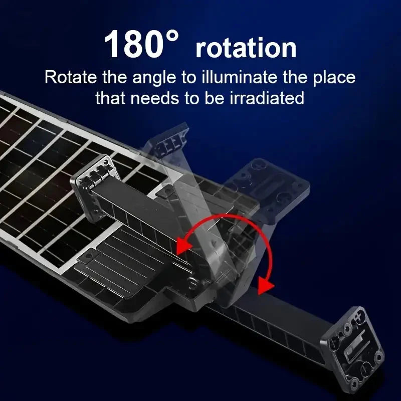 Skorter | 504-LED Ultra-Bright 6500K Solar Motion Sensor Gate Lighting with Remote Control