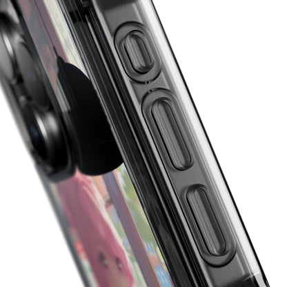 Skorter | Cafe Chilling Anime Girl Magnetic Case for iPhone