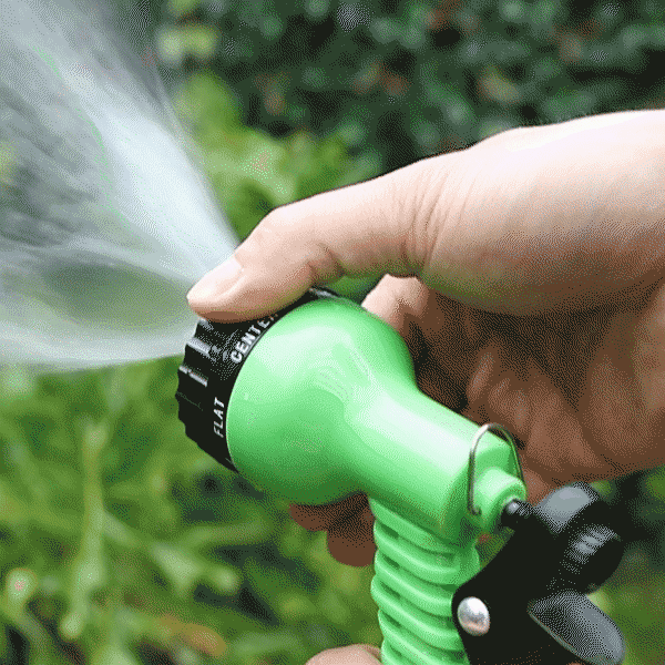 Skorter | 50ft Lightweight Expandable Garden Hose (w/ Hose Nozzle)