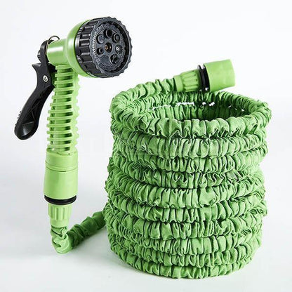 Skorter | 50ft Lightweight Expandable Garden Hose (w/ Hose Nozzle)