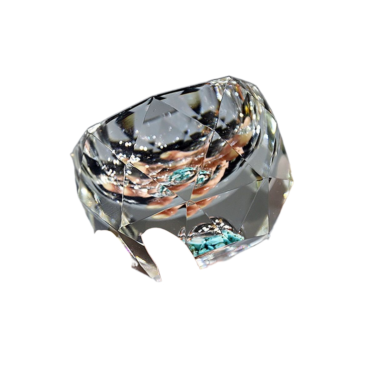 Skorter | 50ml diamond-cut crystal drinking glasses vodka shot glasses wine glasses whiskey glasses spirits sake soju brandy tea cup