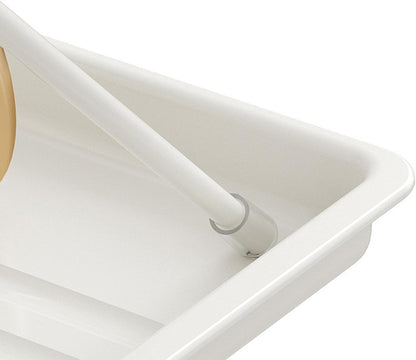 Skorter | Folding Dish Drying Rack – 2-Tier Countertop Drainer with Detachable Tray – Kelvra