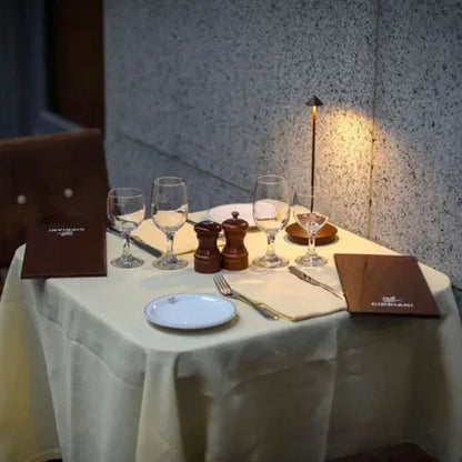 Skorter | LumiZen Minimalist LED Table Lamp | Waterproof and Dimmable Wireless Lighting