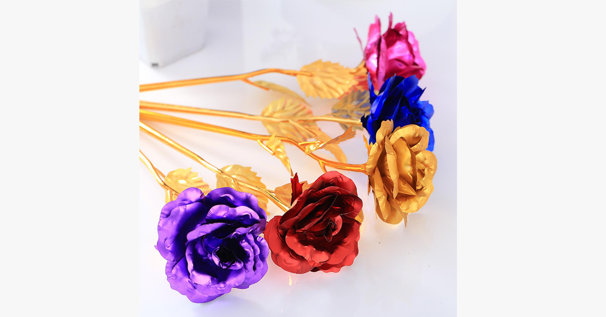 Skorter | 24K Always Gold Plated Rose - Various Colors