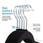 Skørter | 30 Pack: Premium Quality Space-Saving Velvet Durable Clothes Hangers