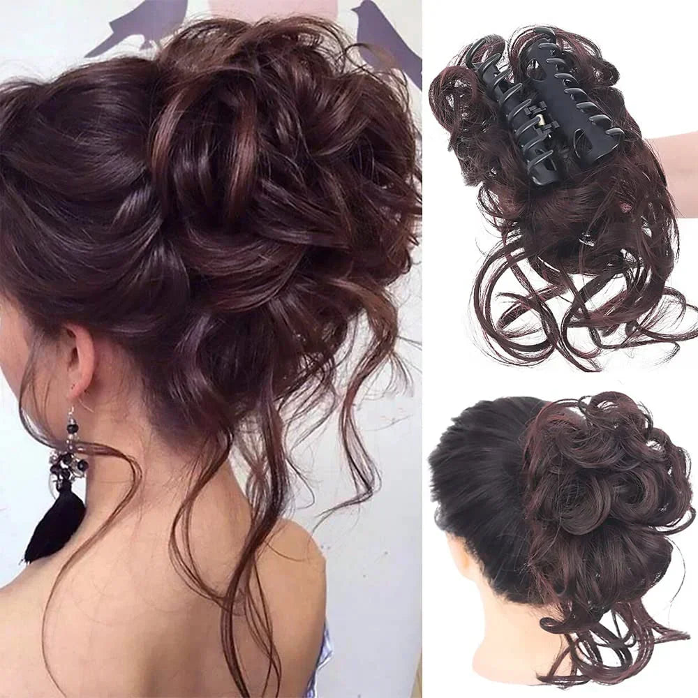 Skorter | CurlyBun: Instant Curled Bun Hair Clip