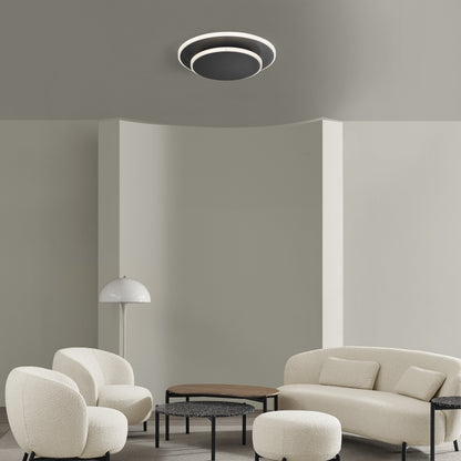 Skorter | Luna Eclipse To Circles Multiuse Lamp // Black