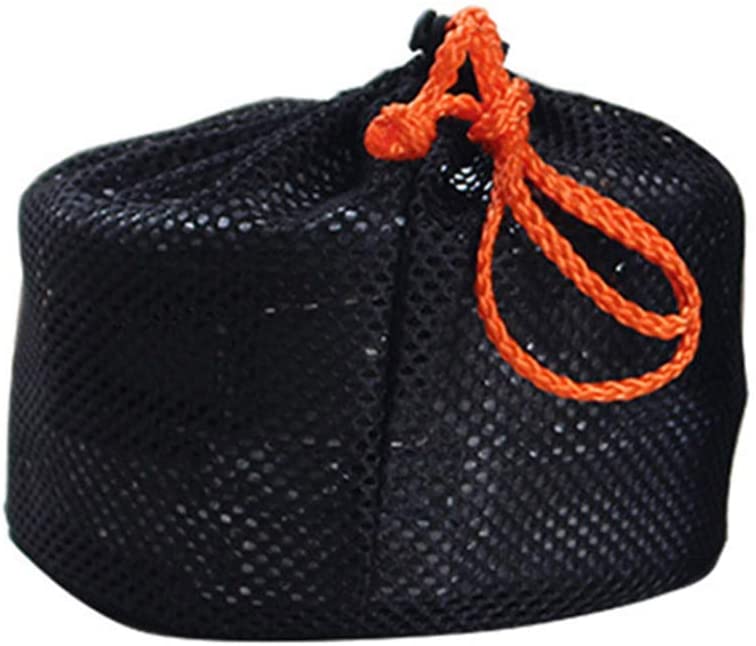 Skorter | DZRZVD Camping Cookware Mess Kit Gear, Backpacking Accessories Equipment Pots and Pan Set with Mesh Carrying Bag for Hiking, Picnic