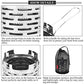 Skørter | Dilwe Camping Burners Camping Mini Heater Portable Stainless Steel Tent Heating Cover with Handle and Storage Bag Camping Heating Equipment