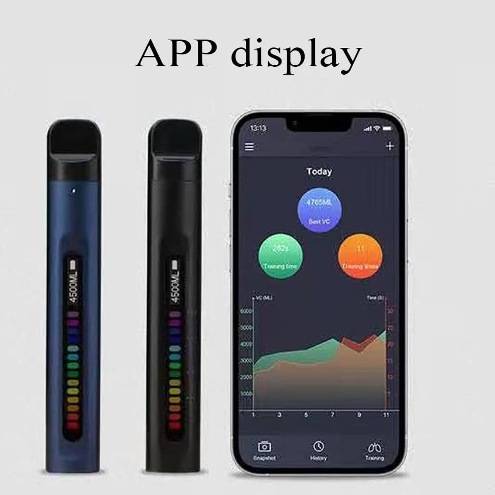 Skorter | BreathBoost Smart Breathing Trainer – Lung Capacity & Respiratory Muscle Strengthening Device