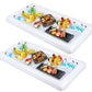 Skørter | 2 Pack: Inflatable Cold Food and Drink Serving Plate with Drain Plug
