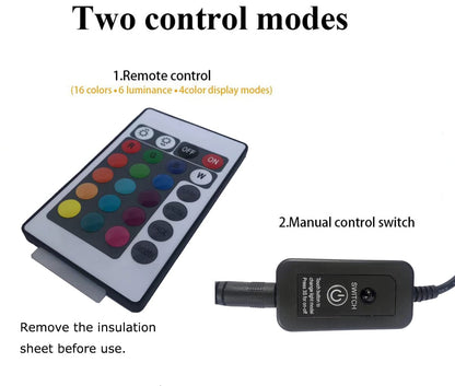 Skorter | Zhgservu Led Pond Light - Ip68 Waterproof Fountain Light, 2 Pack With Remote Control For Garden & Pool