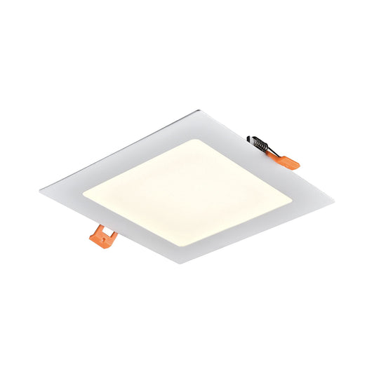 Skorter | Elk Lighting 6" White Integrated Led Recessed Light - Modern Square Fixture