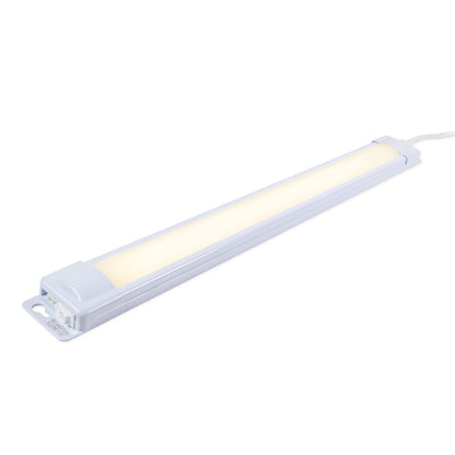 Skorter | Enbrighten 38846 White 18-Inch Plug-In Dimmable Table Lamp - Plastic Lighting Solution