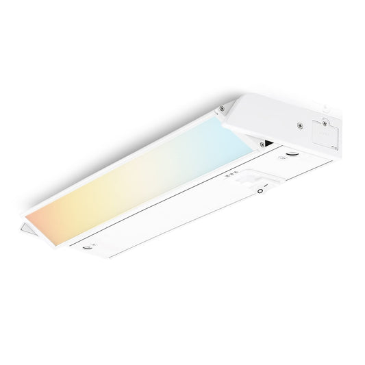 Skorter | Parmida Led 12" Swivel Under Cabinet Lighting, Dimming, 3Cct, Hardwired/Plug-In,