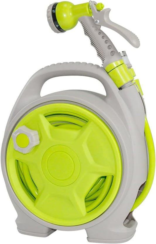 Skorter | Compact Garden Hose Reel Set with 15m Pipe – Corvina