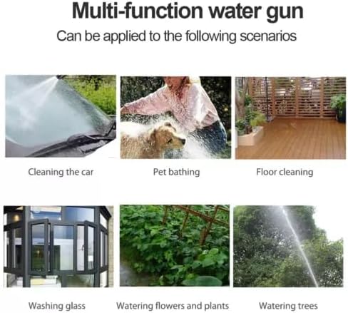 Skorter | AquaBlitz High-Pressure Spray Gun – Universal Hose Attachment for Powerful Cleaning