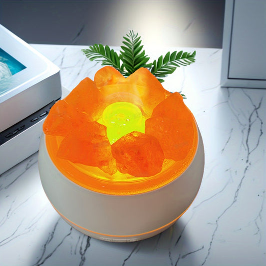 Skorter | Salt lamp diffuser - 3-in-1 essential oil diffuser, Himalayan salt lamps & humidifier