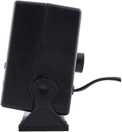 Skorter | 12V Ceramic Car Heater | 150W-300W Portable Fan with Automatic Thermostat for Winter Use in Vehicles