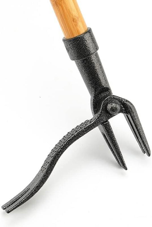 Skorter | 4-Claw Weed Extractor Tool – Durable Iron Root Remover