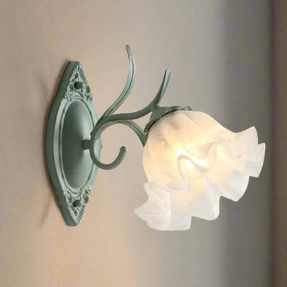 Skorter | LED Lily of the Valley Flower Wall Lamp - Decorative Floral Light Fixture for Living Room & Bedroom Decor