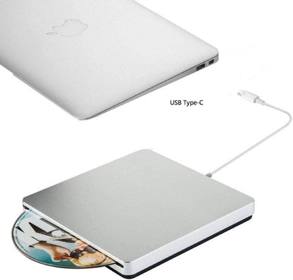 Skorter | CD/DVD Drive Type-C Portable Slim Burner Writer