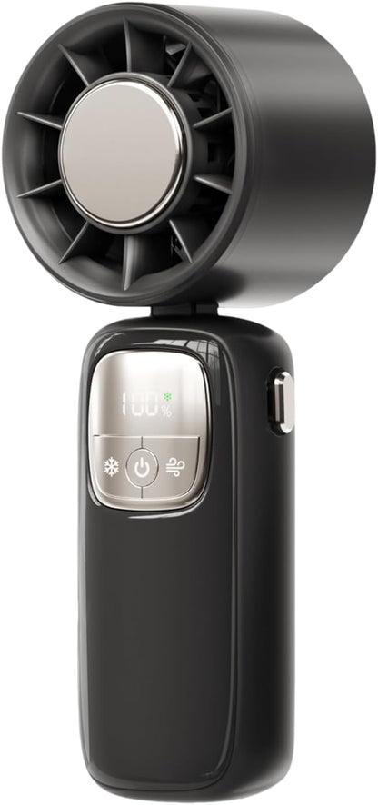 Skorter | Portable Foldable Handheld Fan with LED Display 100 Speeds