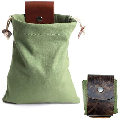 skorter | Dimoohome Leather and Canvas Bushcraft Bag