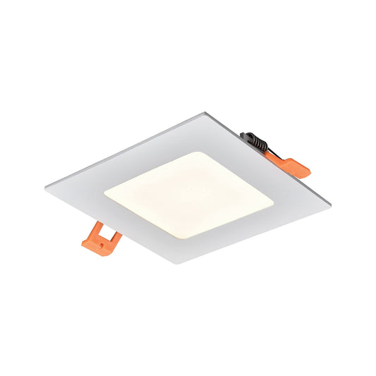 Skorter | Elk Lighting 4" White Integrated Led Recessed Light - Thomas Lr11044, Alloy Steel