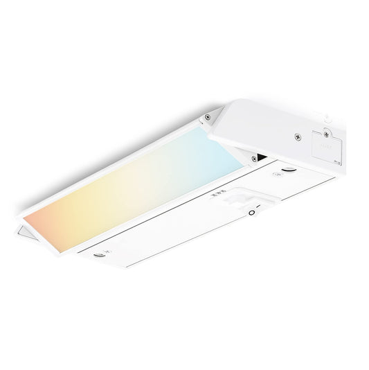 Skorter | Parmida 8" LED under cabinet light, dimmable, color selectable, hardwired/plug-in, white