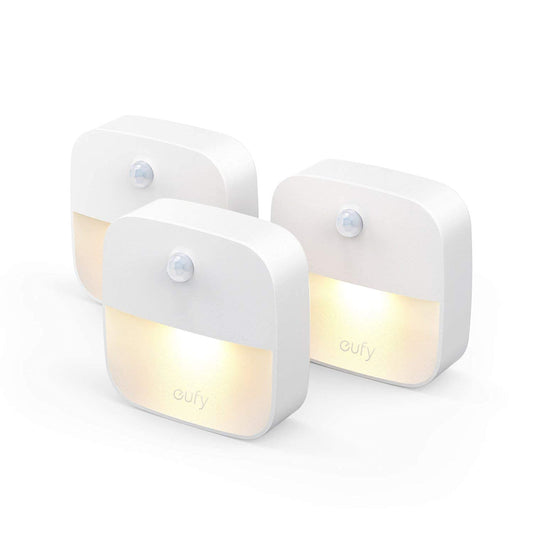 Skorter | Eufy Stick Light, Motion Sensor, Warm White Led, 3-Pack for Bedroom, Bathroom, Kitchen