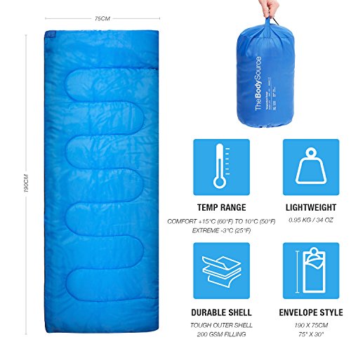 Skørter | Active Era Premium Comfort Sleeping Bag - Warm and Lightweight for Indoor and Outdoor