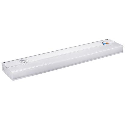 Skorter | Maxxima 18" Hardwired Led Under Cabinet Light, 750 Lumens, 5 Cct, White, Etl
