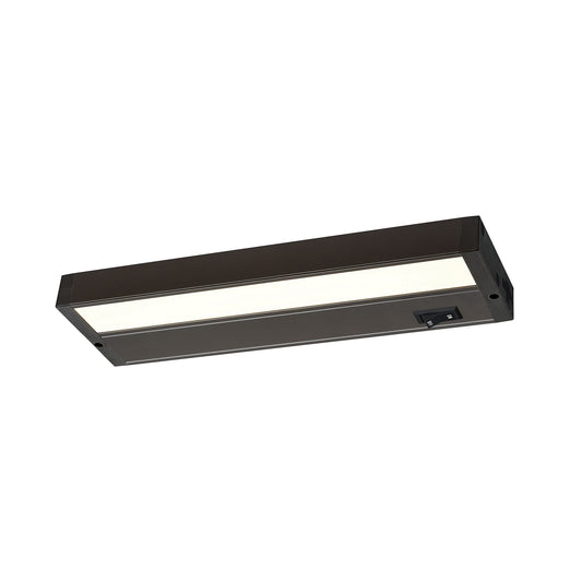 Skorter | Thomas Lighting Aurora 12" Under Cabinet Light in Oiled Rubbed Bronze, Alloyed Steel, 3.5X1X12