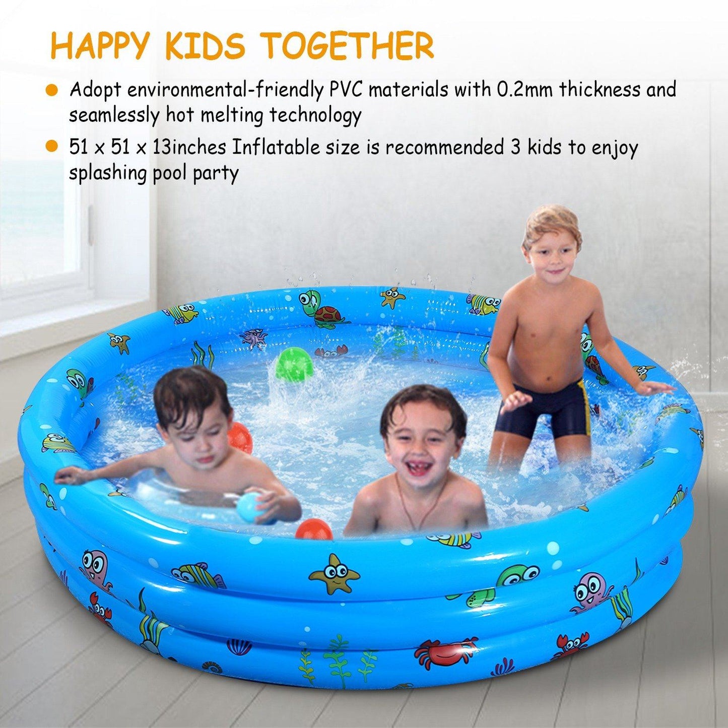 Skorter | 51x13" Inflatable Swimming Pool