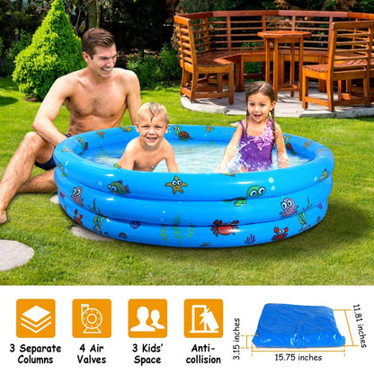 Skorter | 51x13" Inflatable Swimming Pool