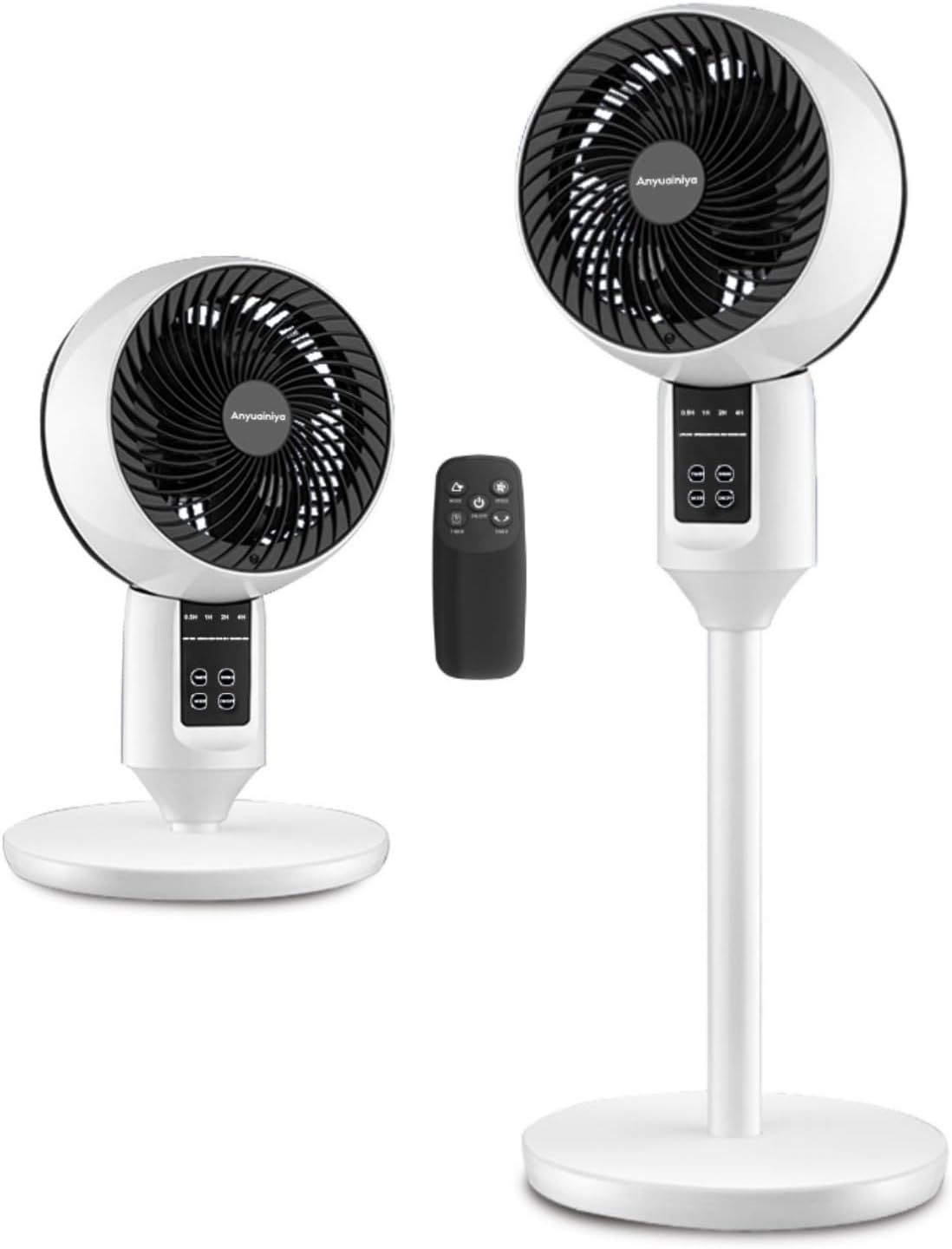 Skorter | Adjustable Pedestal Fan with 3D Oscillation – Aerion
