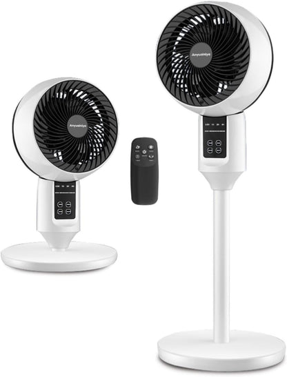 Skorter | Adjustable Pedestal Fan with 3D Oscillation – Aerion