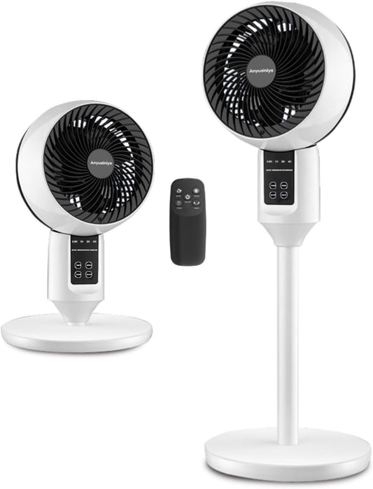 Skorter | Adjustable Pedestal Fan with 3D Oscillation – Aerion