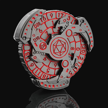 Skorter | 7-in-1 Fidget Spinner Polyhedral Metal Dice