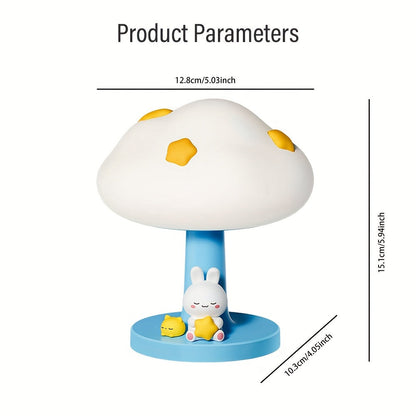 Skorter | CozyCloud - USB Rechargeable Silicone Table Lamp with Dimmable LED Lighting