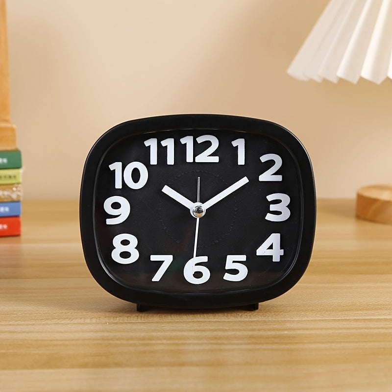 Skorter | TimeSquare - Compact Square Alarm Clock with 3D Design