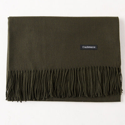 Skorter | New Women's Winter Scarf Monochrome Variety Warm Classic Scarf
