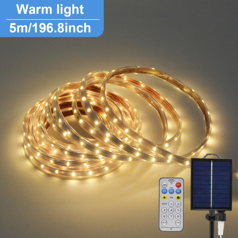 Skorter | SolarFlex - Solar Energy Flexible LED Strip Lighting