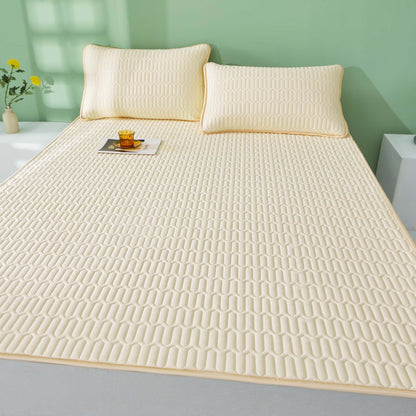 Skorter | Cool Latex Mat - 2/3 pieces summer cool latex mat set for bedroom or dorm room, Breathable and Foldable