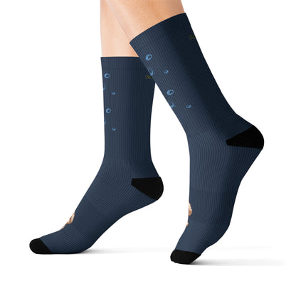 Skorter | Fluff's - Pookie Poodle in Space Fun Novelty Socks
